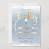 IMITATE | Erste Kommune Einladung (Vorderseite)