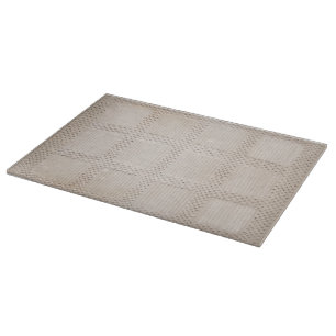 Imitate Fabric Beige Schneidebrett