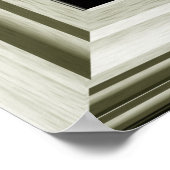 Imitate Fenster Poster Tropischer Sonnenuntergang  (Ecke)