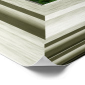 Imitate Fenster Zen Tropische Landschaft Entspanne Poster (Ecke)