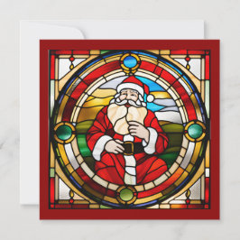 Imitate festgehaltenes Glas Karte