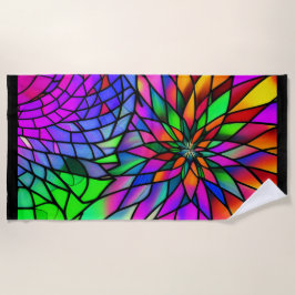 Imitate Festglas Strandtuch