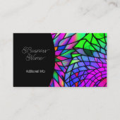 Imitate Festglas Visitenkarte (Vorderseite)