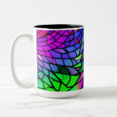 Imitate Festglas Zweifarbige Tasse (Links)