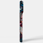 Imitate Festgläserner Herzschlag Valentinstag Case-Mate iPhone Hülle (Rückseite / Rechts)