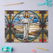 Imitate Festglass Jesus für Decoupage Kunsthandwer Seidenpapier (Basteln)