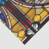 Imitate Festverglaster Weihnachtsbaum für Decoupag Seidenpapier (Detail)