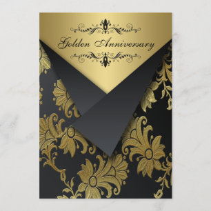 IMITATE Flaps Goldenes Jubiläum laden Kronleucht Einladung