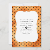 Imitate Foil Halloween Hochzeit Einladung (Vorderseite)