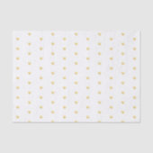 Imitate Foil Heart Pattern auf Weiß Seidenpapier (Vorderseite)