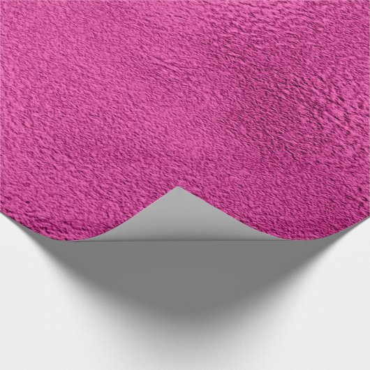 Imitate Foil Raspberry - Alle Optionen Geschenkpapier (Ecke)