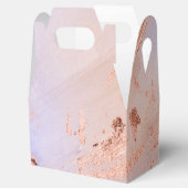 Imitate Foil Rose Gold und Stille Farbe Textur Geschenkschachtel (Geöffnet)