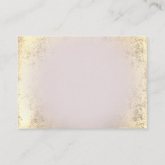 Imitate Folie Dankeschön Karte (Rückseite)