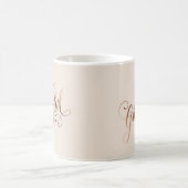 Imitate-Folie Elegantes Dankbares Script für Ernte Kaffeetasse (Mittel)