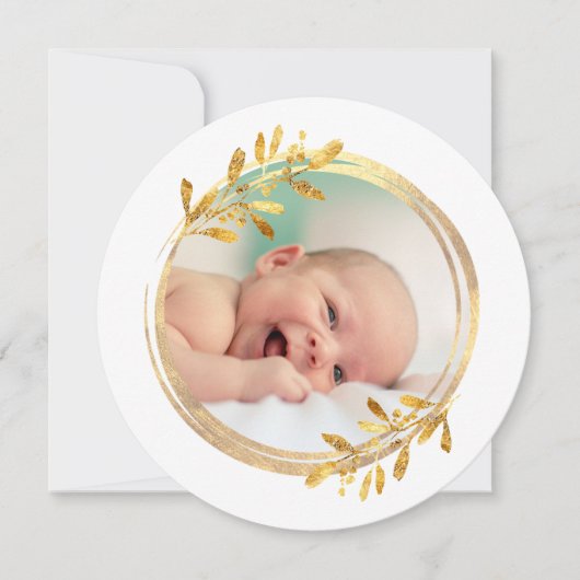 Imitate-Folie mit Grünrahmen Frohe Weihnachten (Vorderseite)