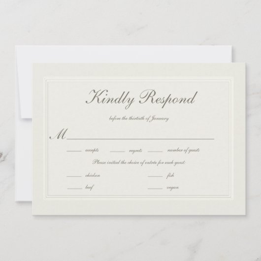 Imitate formell elegant Hochzeitsfeier UAWG (Vorderseite)