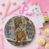 Imitate-Fuchs-Eichhörnchen Pappteller (Party)