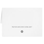 Imitate Funkelnd Silberreihen Black Gift Card (Rückseite Horizontal)