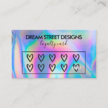 Imitate für benutzerdefinierte Logos Holographic H