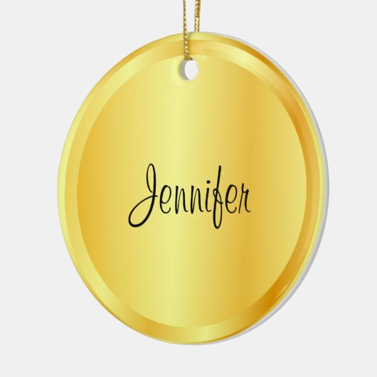 Imitate für benutzerdefinierte Skriptvorlagen Gold Keramik Ornament (Links)