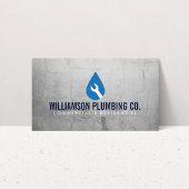 Imitate für berufliche Klempnerlogo Visitenkarte