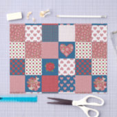 Imitate für Chic Hearts und Rose - Patchwork-Tissu Seidenpapier (Handwerk)