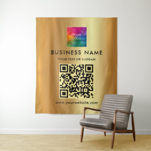 Imitate für das Logo des Unternehmens mit benutzer Wandteppich