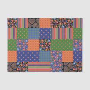 Imitate für das Patchwork-Tissue Paper im Folkart- Seidenpapier