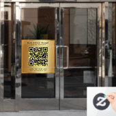 Imitate für den benutzerdefinierten QR-Code-Logo Fensteraufkleber (Büro Tür)