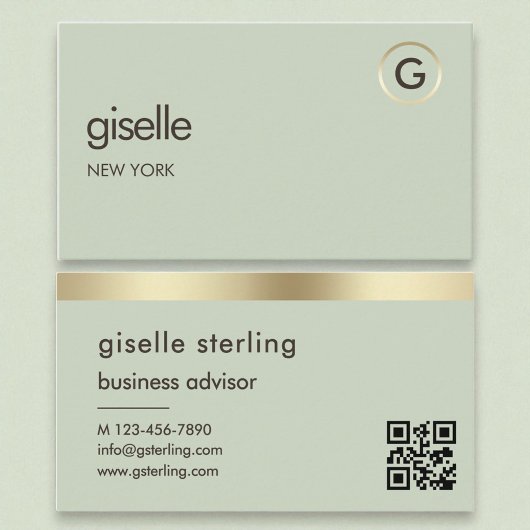 Imitate für den grünen QR-Code Visitenkarte