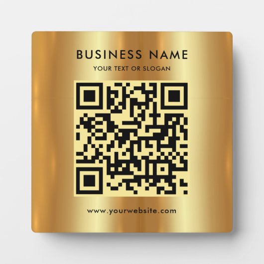 Imitate für den QR-Code für Ihr benutzerdefinierte Fotoplatte (Vorderseite)