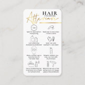 Imitate für die Haarfärbehilfe Visitenkarte (Vorderseite)