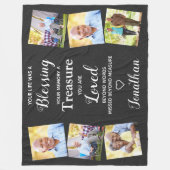 Imitate für die Lieblingsaufnahme von Erinnerungen Fleecedecke (Vorderseite)