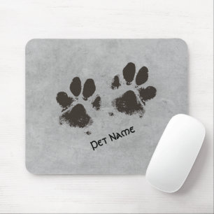 Imitate für die Pfoten des Hauses Personalisiert Mousepad