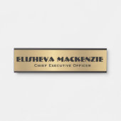 Imitate für die Türsignierung Türschild (Vorderseite )