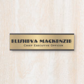 Imitate für die Türsignierung Türschild (Vorderseite )