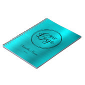 Imitate für Firmenlogos Türkisblaue Fohlen Notizblock (Linke Seite)