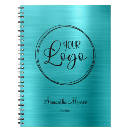 Imitate für Firmenlogos Türkisblaue Fohlen Notizblock