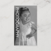 Imitate für Fotografie und Geschäftsformen Visitenkarte (Vorderseite)