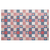 Imitate für Herz und Rote Rose Muster Muster Stoff (Fat Quarter (45,7 x 55,9 cm))