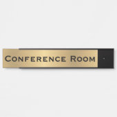Imitate für Konferenzräume Gold Office Türsignieru Türschild (Vorderseite )