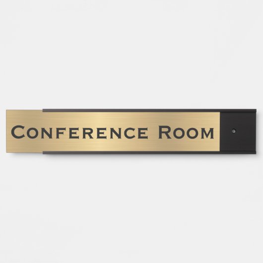 Imitate für Konferenzräume Gold Office Türsignieru Türschild (Vorderseite )