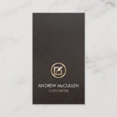 Imitate für Kopierer - Symbol für Quill Paper Visitenkarte (Vorderseite)