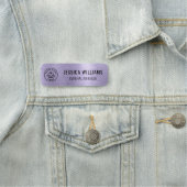 Imitate für kundenspezifische Firmenlogos mit meta Namensschild (Beispiel)