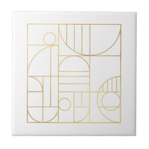 Imitate für moderne geometrische Art Deco Fliese