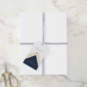 Imitate für moderne geometrische Glückwünsche Geschenkanhänger (Mit Garn)