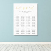 Imitate für schöne kalligraphische Seekarten Leinw Leinwanddruck (Insitu (Holzboden))