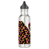 Imitate für Tierdrucke Fohlen Sie den Mit Monogram Edelstahlflasche (Links)