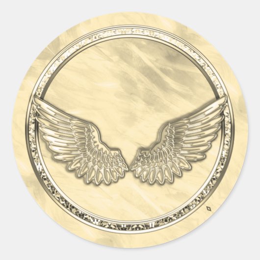 Imitate für unbedruckte Gold-Blank-Vorlage Runder Aufkleber (Vorderseite)