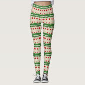 Imitate gegossen hässliche WeihnachtsLeggings Leggings (Vorderseite)